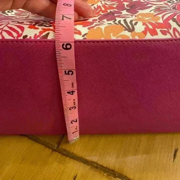 Trina Turk Women's Tote Adjustable Strap Faux Leather Spring Majorelle Garden - Picture 7 of 14